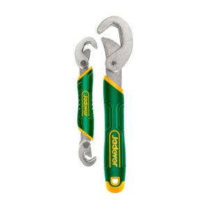 LLAVE AJUSTABLE 9-14MM 15-22MM PROFESIONAL JADEVER JDUW1103 VERDE OSCURO