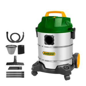 Aspiradora 20l De 1200w Seco/húmedo Jadever - Jdvr4a20 Plateado