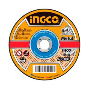 DISCO CORTE METAL 7" X 1.6MM MCD161801 INGCO PROFESIONAL NEGRO