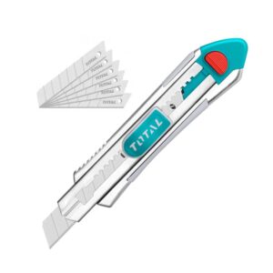 CUCHILLA DESGLOSABLE ALTA PRECISIÓN18MMX100MM TG5121806 TOTAL