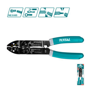 Alicate Pelacables 8.5'' Corta Cable Multifunción TOTAL - THT15851