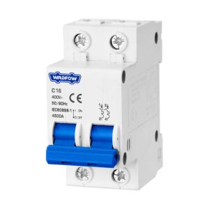 LLAVE TERMICA INTERRUPTOR TERMOMAGNÉTICO 2P 16A WADFOW