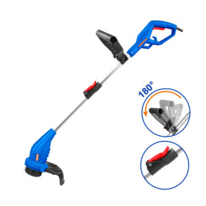 Podadora Eléctrica 11000rpm Para Césped 350w Wadfow- Wxm3512 Azul