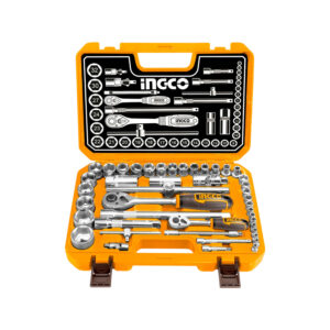 Set De Llaves + 25 Piezas De Dados 1/2' - Ingco