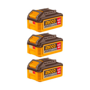 Set De X3 Baterías 4.0 Ah Ingco