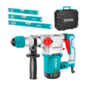 Rotomartillo Sds Plus 1500w Total + 1 Set De 3 Niveles
