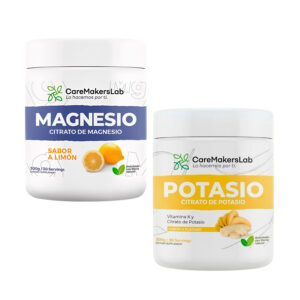 Citrato de Magnesio 300g + Citrato de Potasio 300g