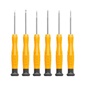 JUEGO DESTORNILLADORE PRECISIÓN 6PCS HKSD0618 INGCO
