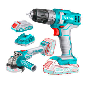 Taladro Atornillador + Amoladora 20v + 1 Batería Total