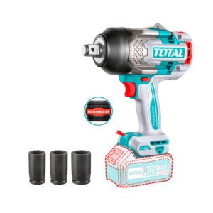 Llave de Impacto 1350Nm 3/4'' Brushless TOTAL - TIWLI201351