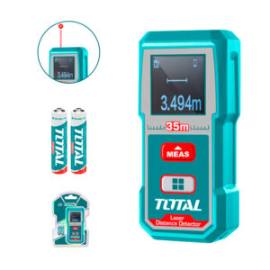 Medidor Láser Detector De Distancia 35m Pantalla Lcd Total