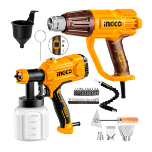Pistola De Calor 2000w + Pistola De Pintar 450w + Full Set