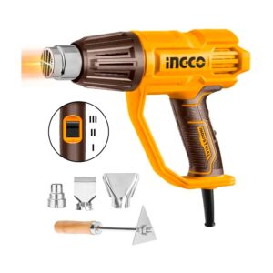 Pistola Calor 2000w Aire 3 Temperatura Regulable Ingco