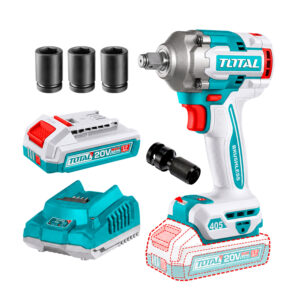 Llave De Impacto 405nm Total + 1 Bat/cargador + Adaptador