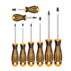 Sets de Destornilladores 8 Pzs Planos y Phillips INGCO - HKSD0828