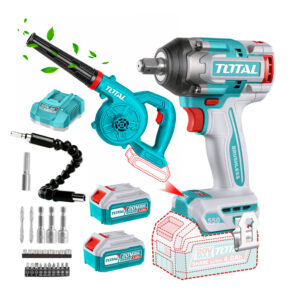 COMBO PROFESIONAL LLAVE IMPACTO 550NM + SOPLADOR + FULL SET