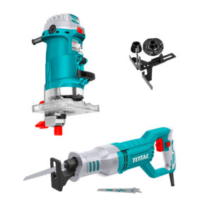 Ruteadora Palma Total ¼' + Sierra Sable Recíproca 750w Tupi