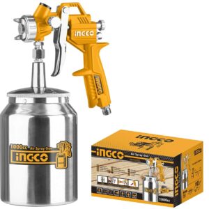PISTOLA DE AIRE PARA PINTAR PULVERIZADOR ALTA PRESIÓN 1000CC