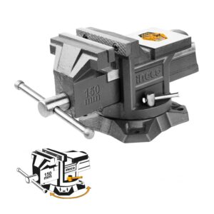 TORNILLO DE BANCO 6'' FUERZA 1600 KG, USO RUDO, MARCA INGCO