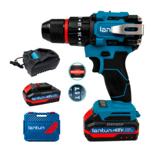 TALADRO PERCUTOR X2 BAT PERCUTOR 48V 4AH INALÁMBRICO