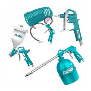 Kit Neumático Compresor Pistola Pintar Lavadora Pro 5 Piezas