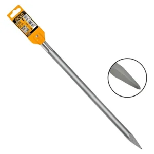 Punta Sds Max 18x400mm Para Rotomartillos Y Demoledores Plateado