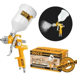 Pistola Pintar Gravedad Vaso Plastico 1.4mm Ingco Industrial