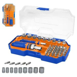 Juego Destornilladores Puntas 43 Piezas Tornillo Cr-v Wadfow