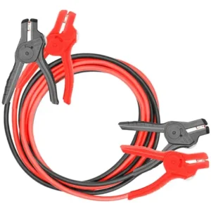 Cable Cargador De Batería 600a Con Foco Led Pasa Corriente