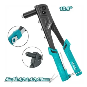 Remachadora Industrial 10.5'' + 4 Boquillas Acero Aluminio