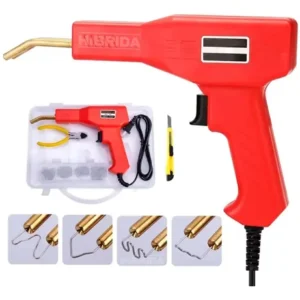 Pistola Para Soldar Plástico Reparación Autos Parachoques Rojo