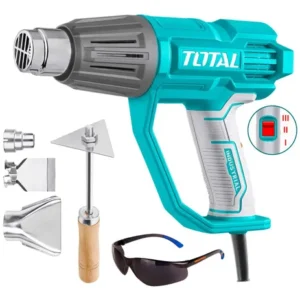 Pistola Calor 2000w Secador Total+lentes Protección Wadfow  Turquesa