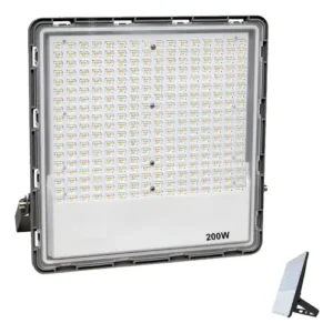 Reflectores Led 200w Exteriores Cubull Luz Blanca Jardin Blanco
