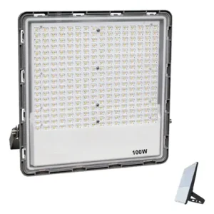 Reflectores Led 100w Exteriores Jardin Luz Blanca Cubull  Blanco