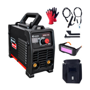Máquina De Soldar Inverter 135a + Guantes + Gafas De Soldar